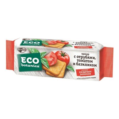 Eco diet biscuit with tomato and basil flavor 200 grams