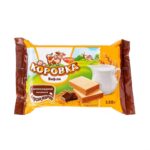 Karovka Russian wafer with chocolate cream 150 grams