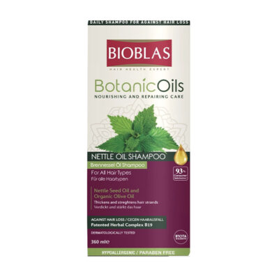 Botanic Oils Bioblas anti-shedding shampoo containing nettle oil