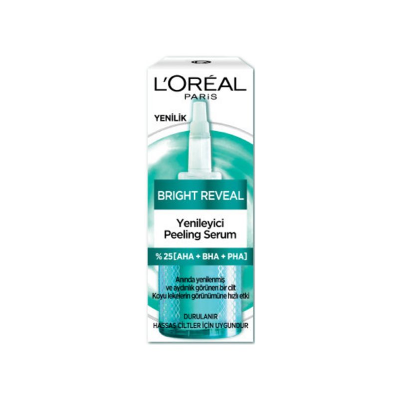 L'Oreal Bright Reveal peeling and exfoliating serum