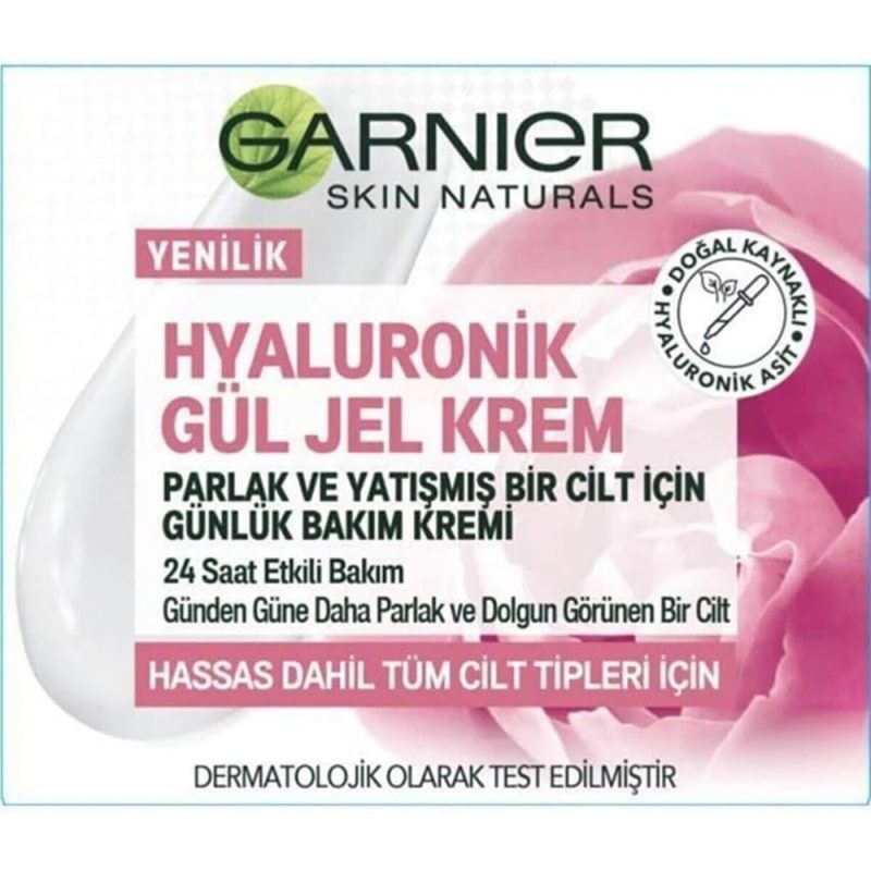 Garnier Hyaluronic and Rose Hydrating Cream Gel